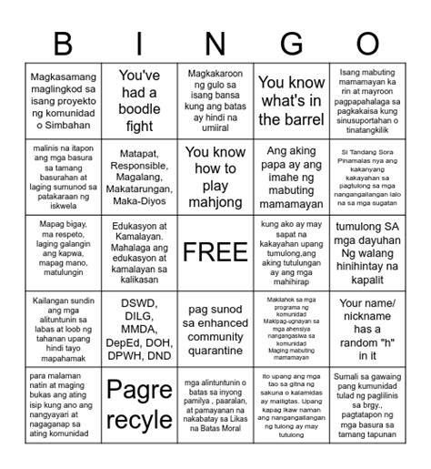 bingo phrases funny tagalog|Busy Streets and Busy Lives on Tumblr: Pinoy Bingo .